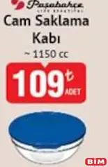 PAŞABAHÇE CAM SAKLAMA KABI 1150 CC PAŞABAHÇE CAM SAKLAMA KABI 1150 CC
